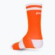 Cyklistické ponožky POC Lure MTB Long zink orange/hydrogen white 2