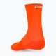 Cyklistické ponožky POC Fluo Mid fluorescent orange 2