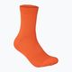 Cyklistické ponožky POC Fluo Mid fluorescent orange 4