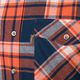 Pánská košile Pinewood Härjedalen navy/orange 3