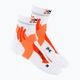 Pánské běžecké ponožky X-Socks Marathon 4.0 U orange and white RS11S19U-W017