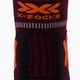 Pánské trailové ponožky X-Socks Trail Run Energy vínovo-oranžové RS13S19U-O003 5