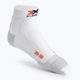 X-Socks Run Discovery bílo-šedé trekové ponožky RS18S19U-W008