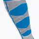 Dámské lyžařské ponožky X-Socks Ski Control 4.0 šedo-modré XSSSKCW19W 3