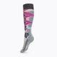 Dámské lyžařské ponožky X-Socks Ski Control 4.0 šedo-růžové XSSSKCW19W 2