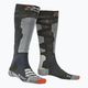 Lyžařské ponožky X-Socks Ski Silk Merino 4.0 šedé XSSSKMW19U 4