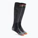 Lyžařské ponožky X-Socks Carve Silver 4.0 černé XSSS47W19U