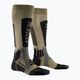 Lyžařské ponožky X-Socks Helixx Gold 4.0 hnědé XSSSXXW19U 5
