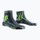 Trekingové ponožky X-Socks Xbs. Effektor Running Grey-Green EF-RS01S21U-G086 6