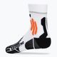 Pánské běžecké ponožky X-Socks Run Speed Two 4.0 arctic white/trick orange 2