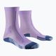 Dámské běžecké ponožky X-Socks Trailrun Discover Crew orchid/sunset blue