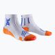 Pánské běžecké ponožky X-Socks Run Expert Ankle white/orange/twyce blue