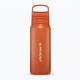 Cestovní láhev Lifestraw Go 2.0 Steel z filtrem 1 l kyoto orange