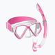 Dětská šnorchlovací sada  Mares Combo Pirate Neon pink/white/clear