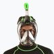 Celoobličejová šnorchlovací maska  SEAC Magica grey clear/green lime 7
