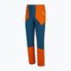 Pánské outdoorové kalhoty LaSportiva Monument modro-oranžové P61639208