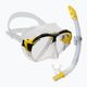 Potápěčská sada Cressi Matrix + maska Gamma + šnorchl žlutá DS302504