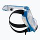 Celoobličejová maska Cressi Duke Dry pro šnorchlování modrá XDT000020 3