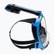 Šnorchlová maska Cressi Duke Dry Full Face černá/modrá XDT005020 3