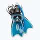 Cressi Mini Palau Dětská potápěčská sada maska + šnorchl modrá CA123029 10