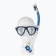 Cressi šnorchlovací set Quantum maska + Itaca Ultra Dry šnorchl čirá modrá DM400020