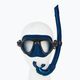Cressi Calibro + Corsica sada maska + šnorchl modrá DS434550