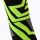 Středně těžké lyžařské ponožky Mico X-Performance X-C černá/žlutá CA00146 3