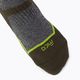 Mico Medium Weight Trek Crew Extra Dry tmavě šedé trekové ponožky CA03058 4