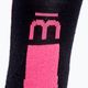 Dámské lyžařské ponožky Mico Heavy Weight Primaloft černá/růžová CA00119 3