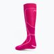 Dámské lyžařské ponožky Mico Medium Weight Warm Control Pink CA00226 2
