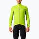 Pánská cyklistická bunda Castelli Squadra Stretch electric lime/dark gray