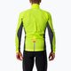 Pánská cyklistická bunda Castelli Squadra Stretch electric lime/dark gray 2