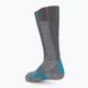 Dámské lyžařské ponožky UYN Ski Comfort Fit grey/turquoise 2