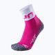 Dámské cyklistické ponožky UYN Light pink/white 5