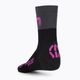Dámské cyklistické ponožky UYN Light black /grey/rose violet 2