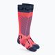 Dámské lyžařské ponožky UYN Ski One Merino pink/black