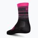 Cyklistické ponožky Alé Scanner černo-růžové L21181543 2