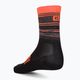 Alé Scanner cyklistické ponožky černo-oranžové L21181529 2