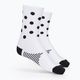 Alé Bubble bílé ponožky na kolo L22229400
