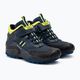 Juniorské boty  Geox New Savage Abx navy/lime green 4