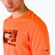 Pánské trekingové tričko CMP oranžové 30T5057/C706 4