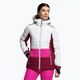 Dámská lyžařská bunda CMP růžovo-bílá 31W0226/A001