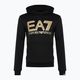 Pánská mikina EA7 Emporio Armani Train Logo Series Oversize Logo Hoodie Coft black