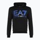 Pánská mikina EA7 Emporio Armani Train Logo Series Oversize Logo Hoodie Coft black