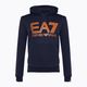 Pánská mikina EA7 Emporio Armani Train Logo Series Oversize Logo Hoodie Coft navy blue