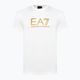 Pánské tričko EA7 Emporio Armani Train Gold Label Tee Pima Big Logo white