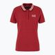 Dámské tričko EA7 Emporio Armani Golf Pro Polo Damier syrah 5