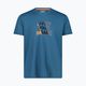 Pánské trekingové tričko CMP modré 30T5057/07MN