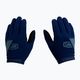 Cyklistické rukavice 100% Ridecamp tmavě modré STO-10018-015-10 3