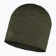 Čepice BUFF Lightweight Merino Wool Hat Solid zelená 113013.843.10.00 4